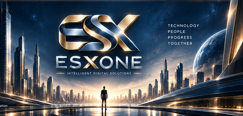 ESXONE futuristic digital artwork